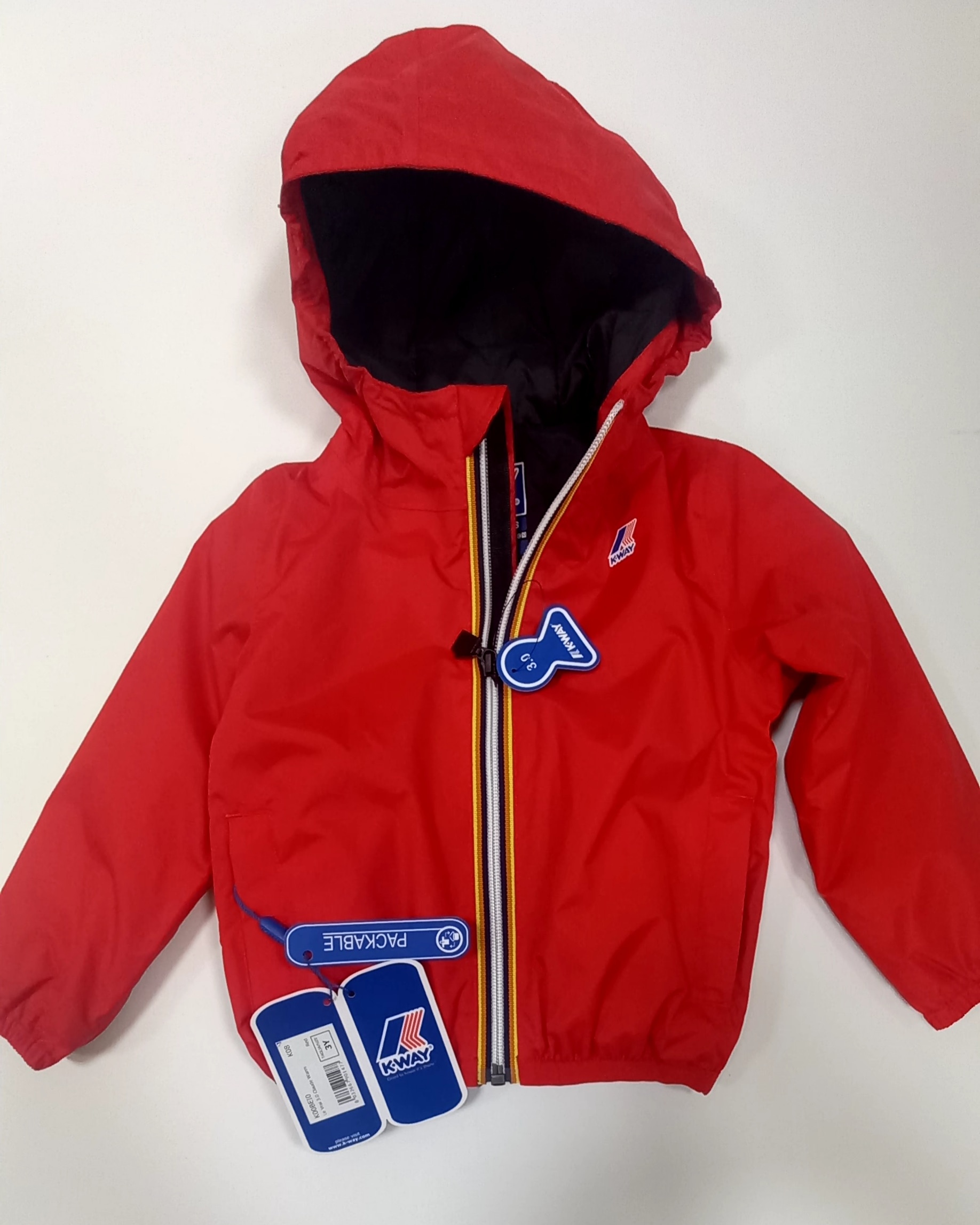 KWAY ROSSO NUOVO